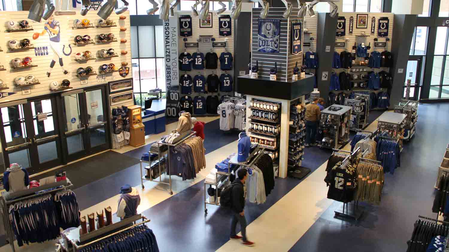 Indianapolis Colts Pro Shop reopens at Lucas Oil Stadium with health  precautions in place