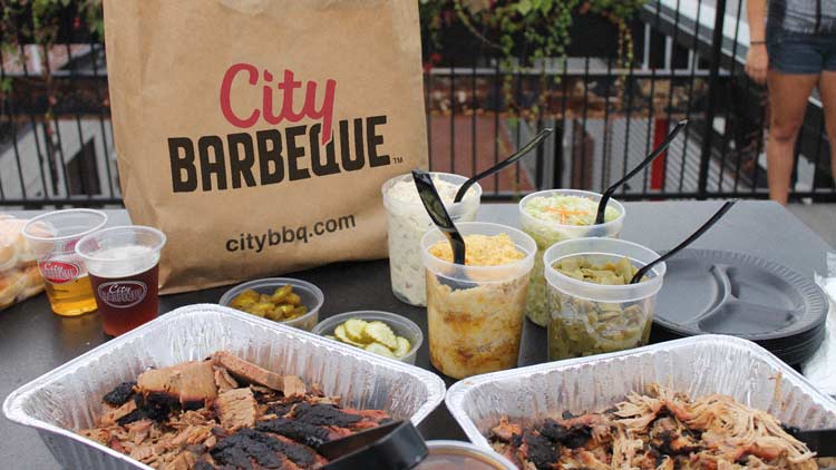 City shop bbq catering