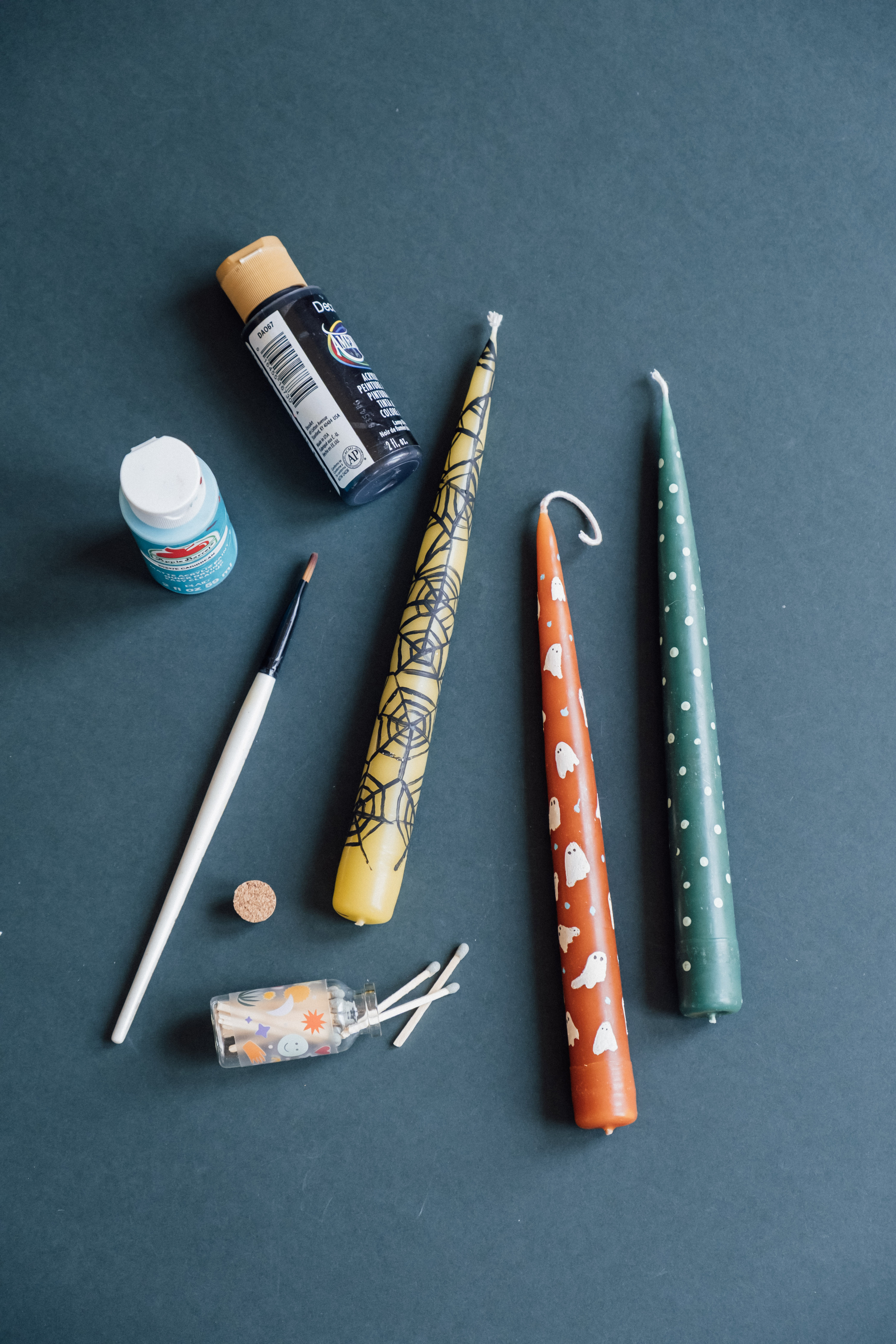 Paint Tapered Candles Workshop
