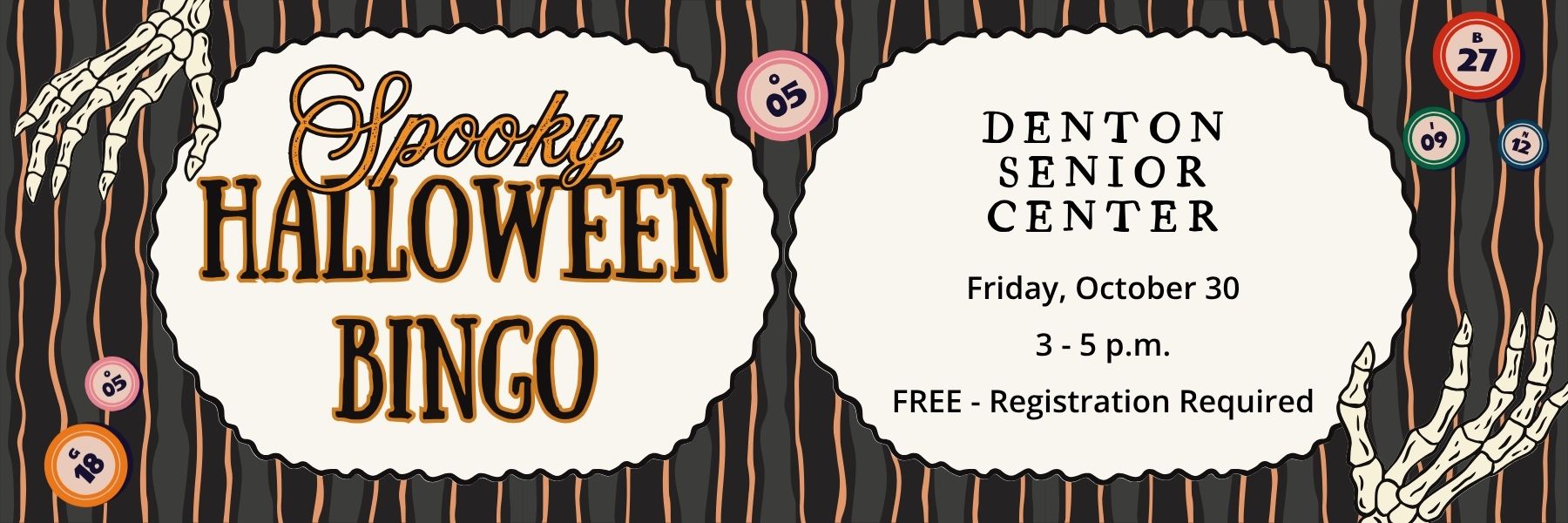 Spooky Halloween BINGO