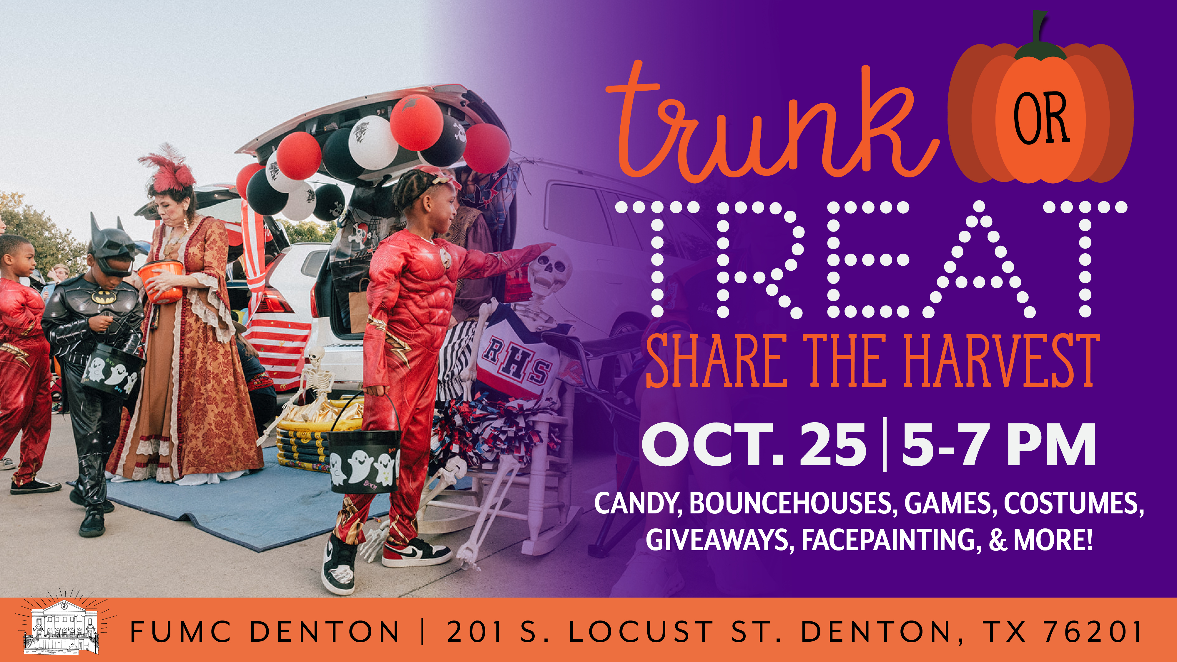 Trunk or Treat: Share the Harvest
