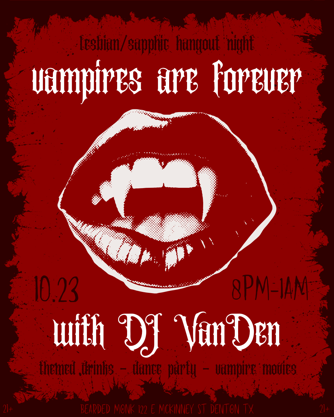 Lesbian Sapphic Night Vampires are Forever