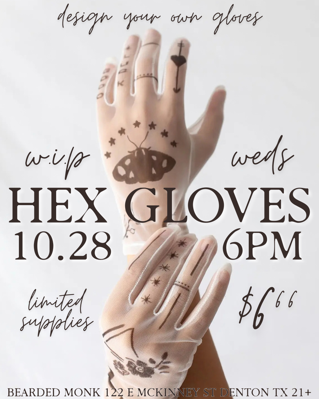 WIP Wednesday Hex Gloves