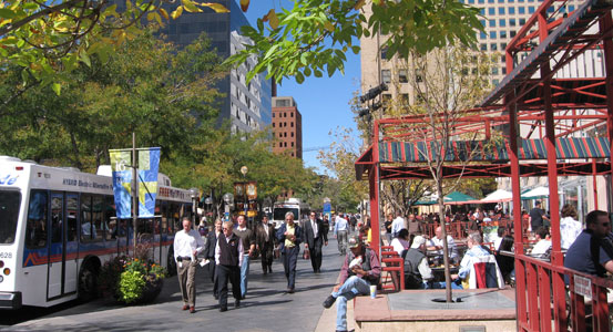 16th Street Mall Pedestrian Mall