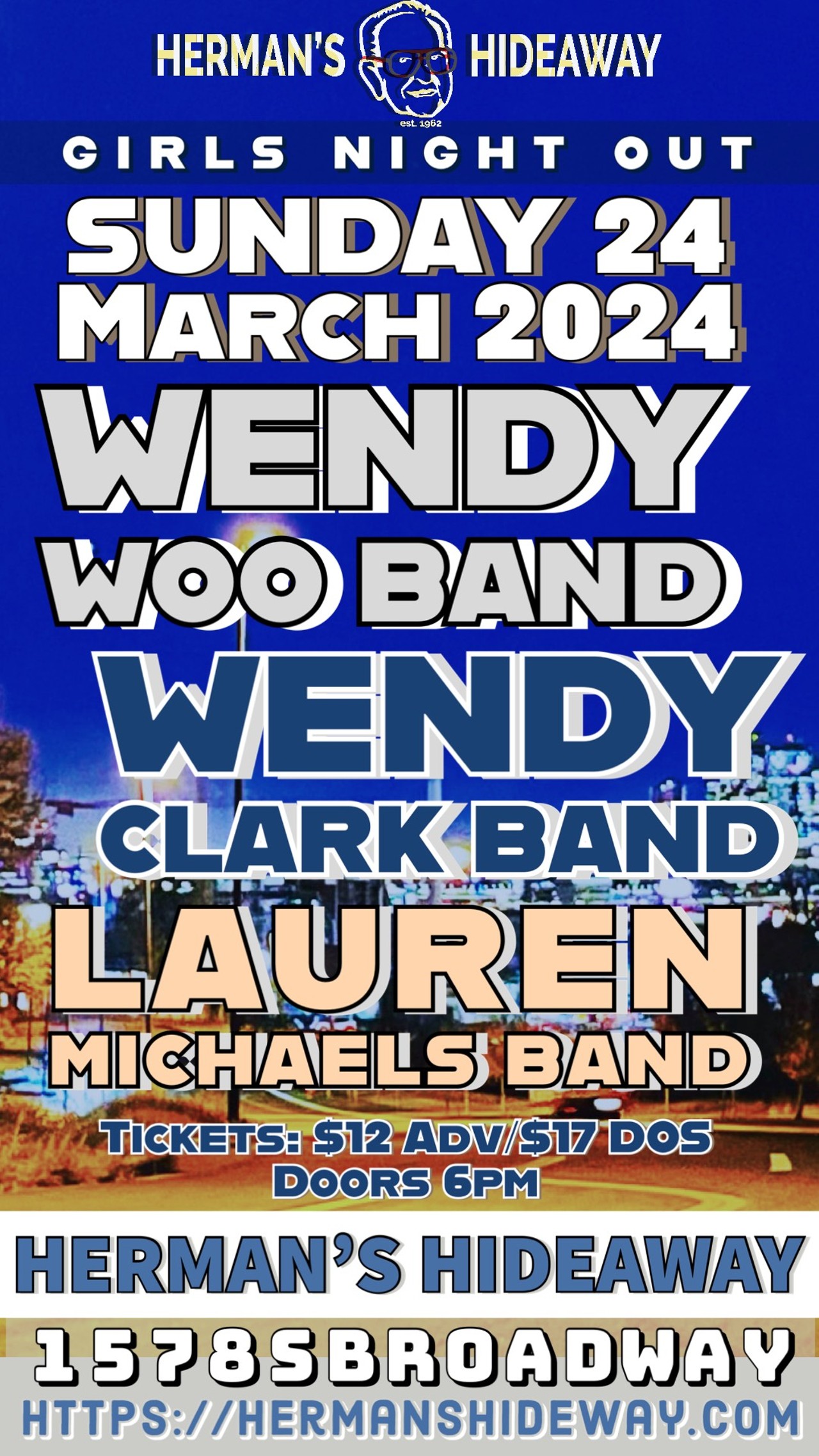 Wendy Clark Band Wendy Woo Band and Lauren Michaels Band