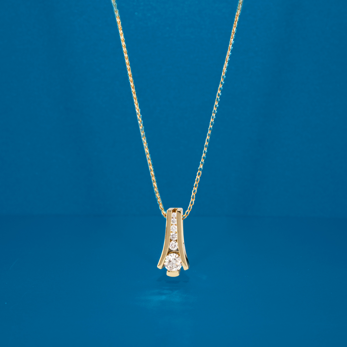 Colorado Rockies Pendant, 14K White - The GLD Shop