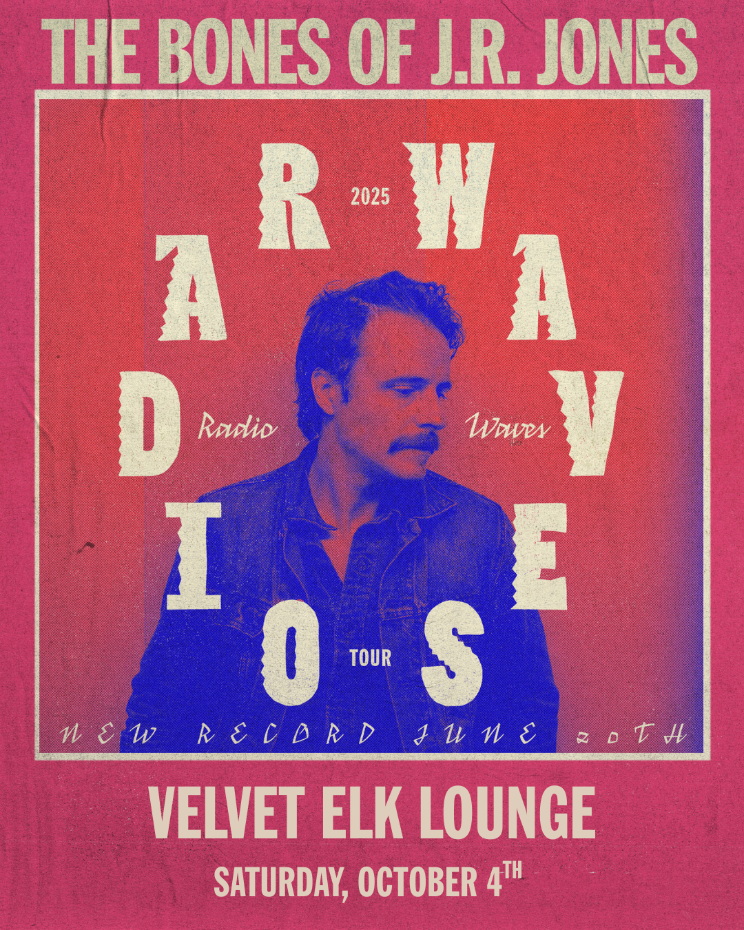 Live Music by The Bones of J.R. Jones