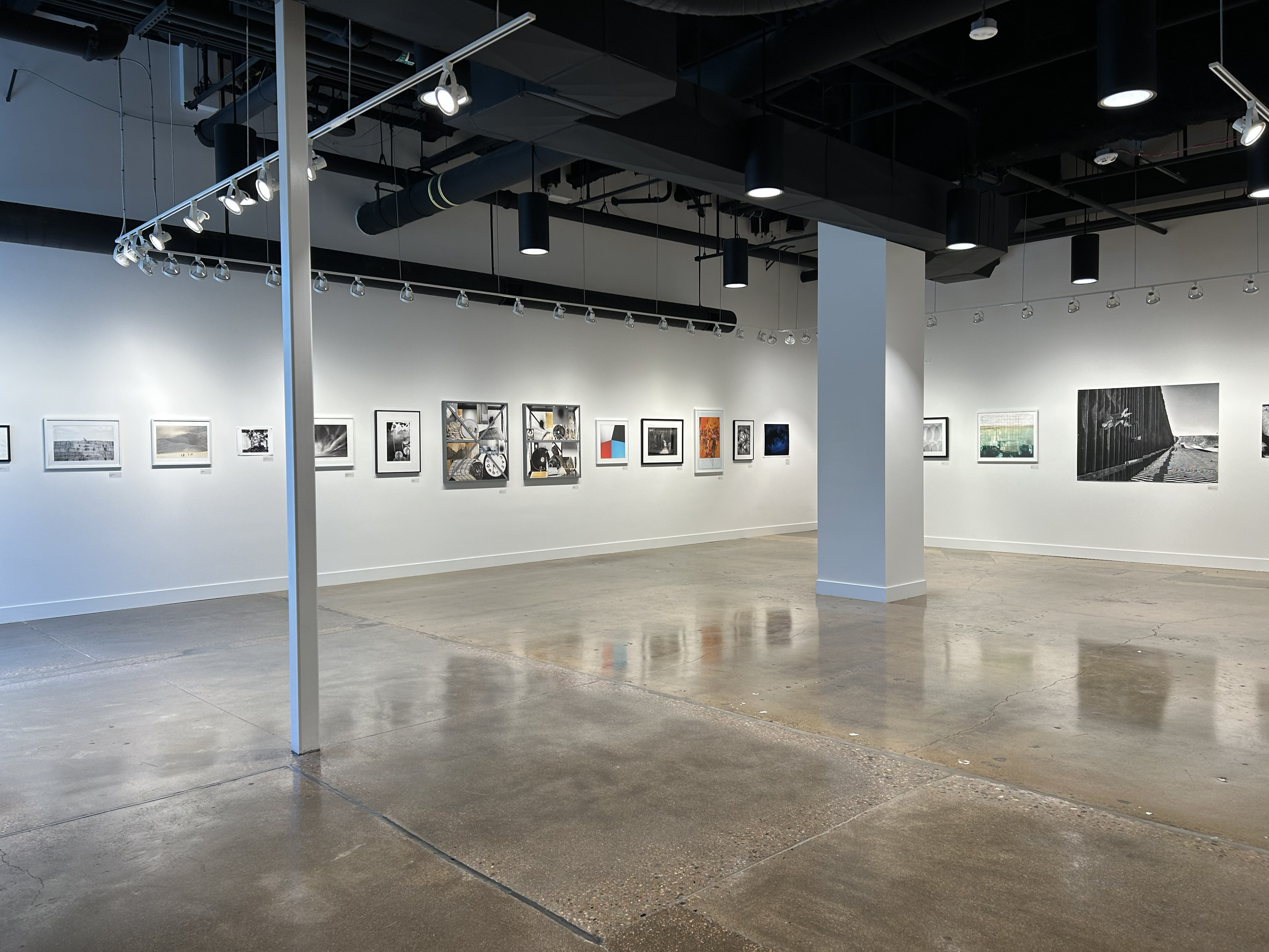 Gallery interior at Colorado Photographic Arts Center, Denver