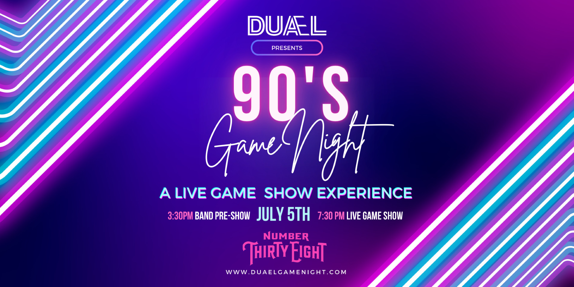 90s Game Night: A Live Game Show Experience