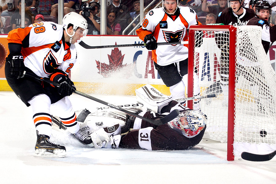 Hershey Bears Even Rivalry Series With Phantoms - Lehigh Valley