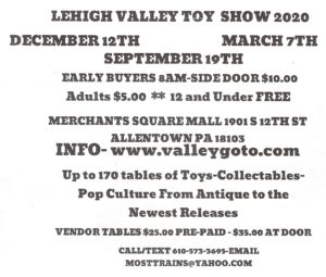 Lehigh Valley Toy Show