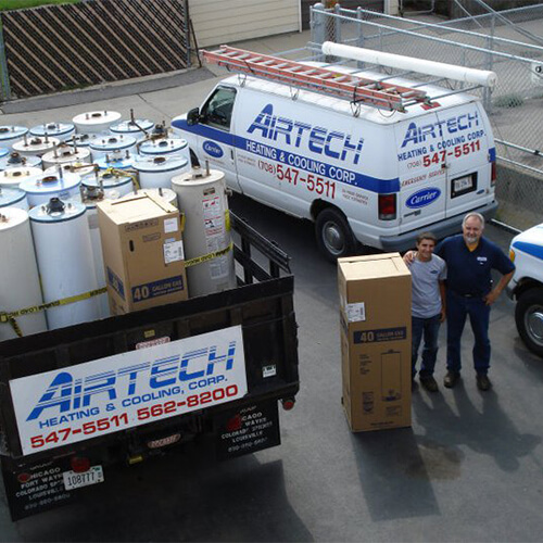 Airtech heating & store cooling