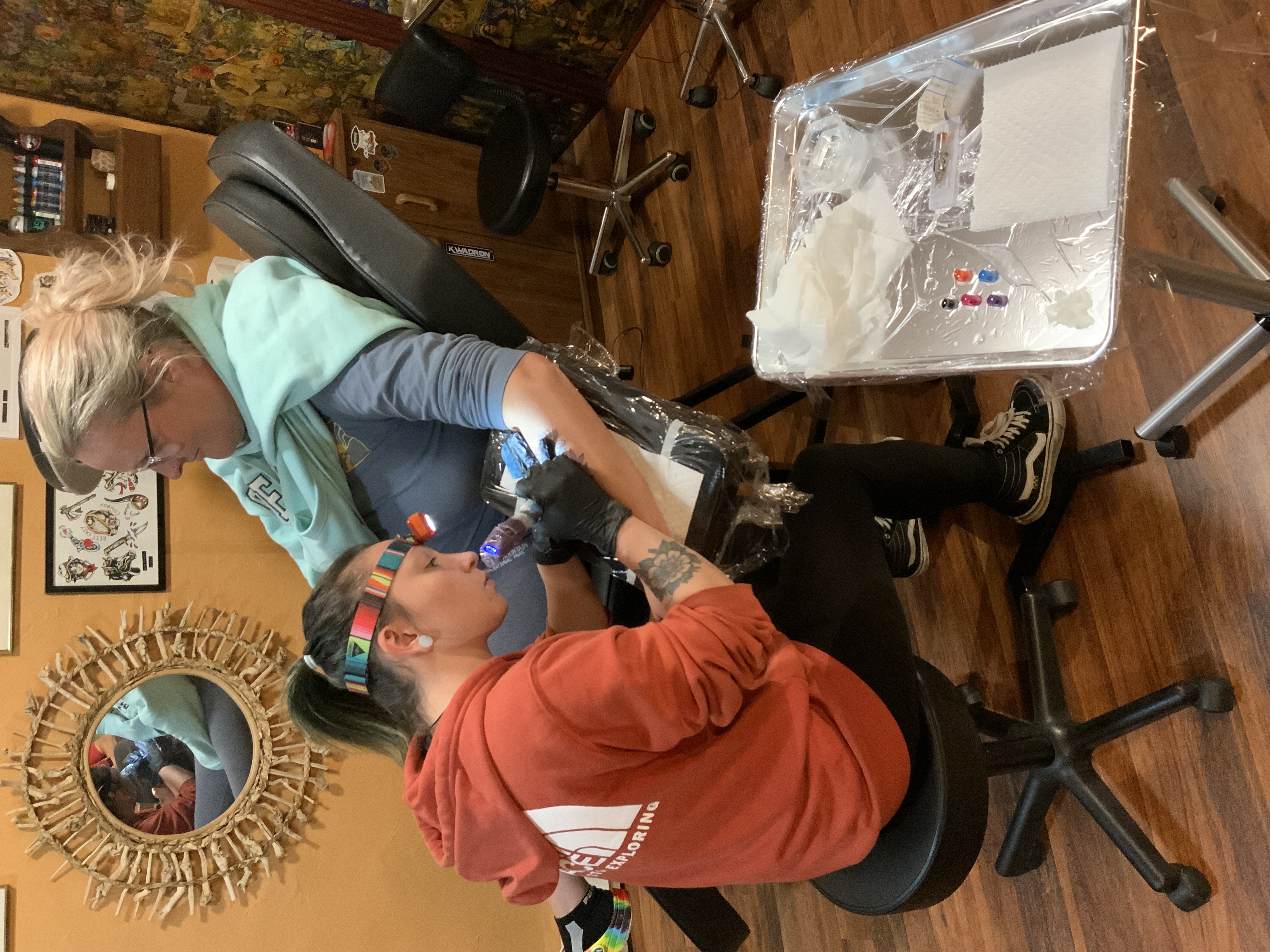 Space Coyote Tattoo, image size:3024x4032