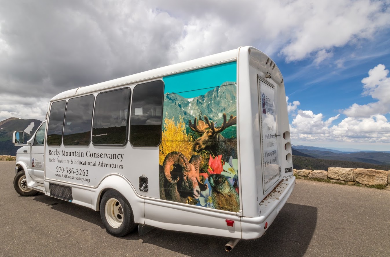 Adventure by Bus - Rocky Mountain Conservancy