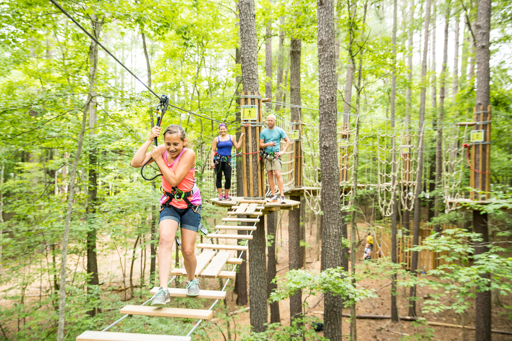 Go Ape Zip Line Treetop Adventure