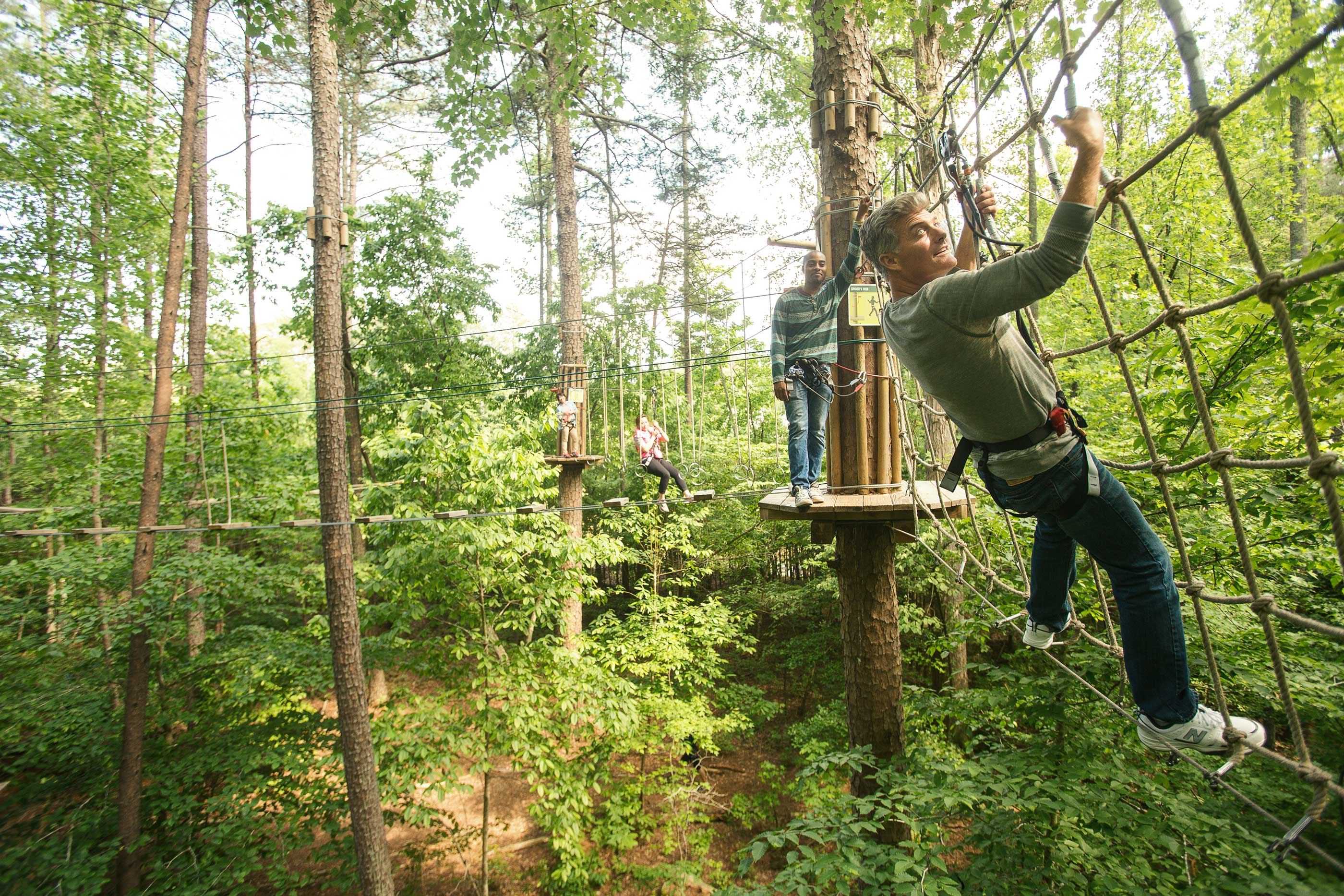 Go Ape Zip Line Treetop Adventure