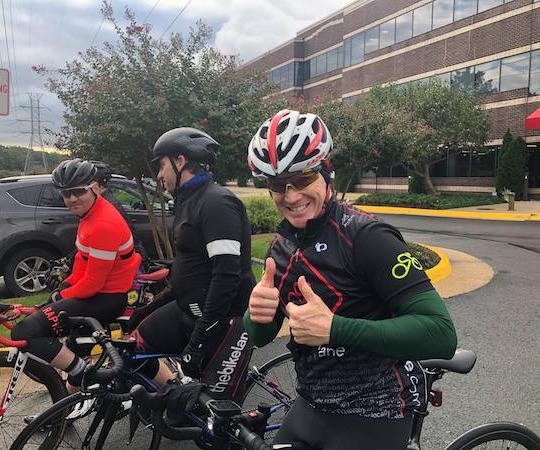 TBL Reston Wednesday Night Rides at Lake Fairfax w Bike Lane