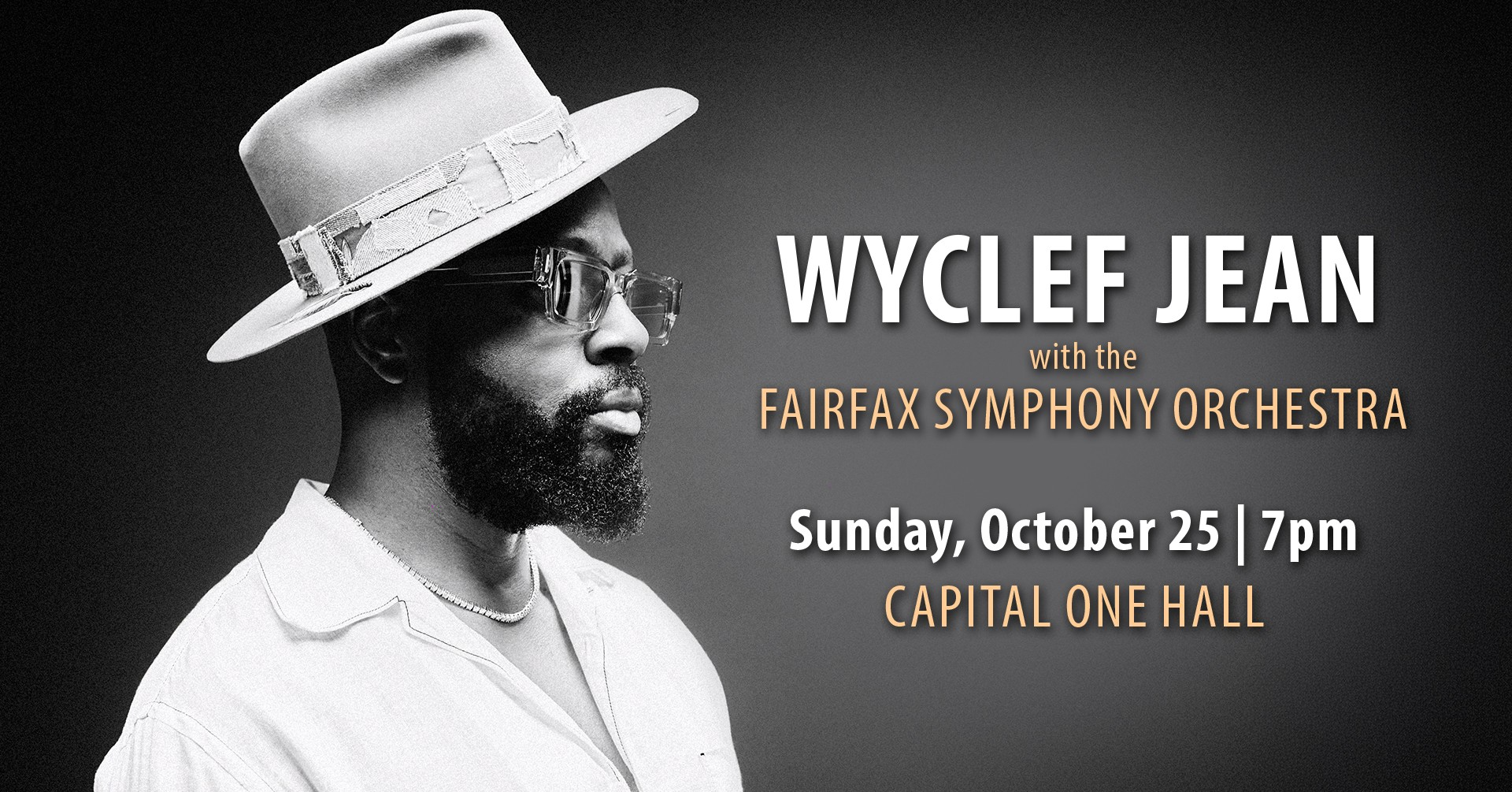 Wyclef Jean Celebrates 30 years of The Carnival with the Fairfax Symphony Orchestra
