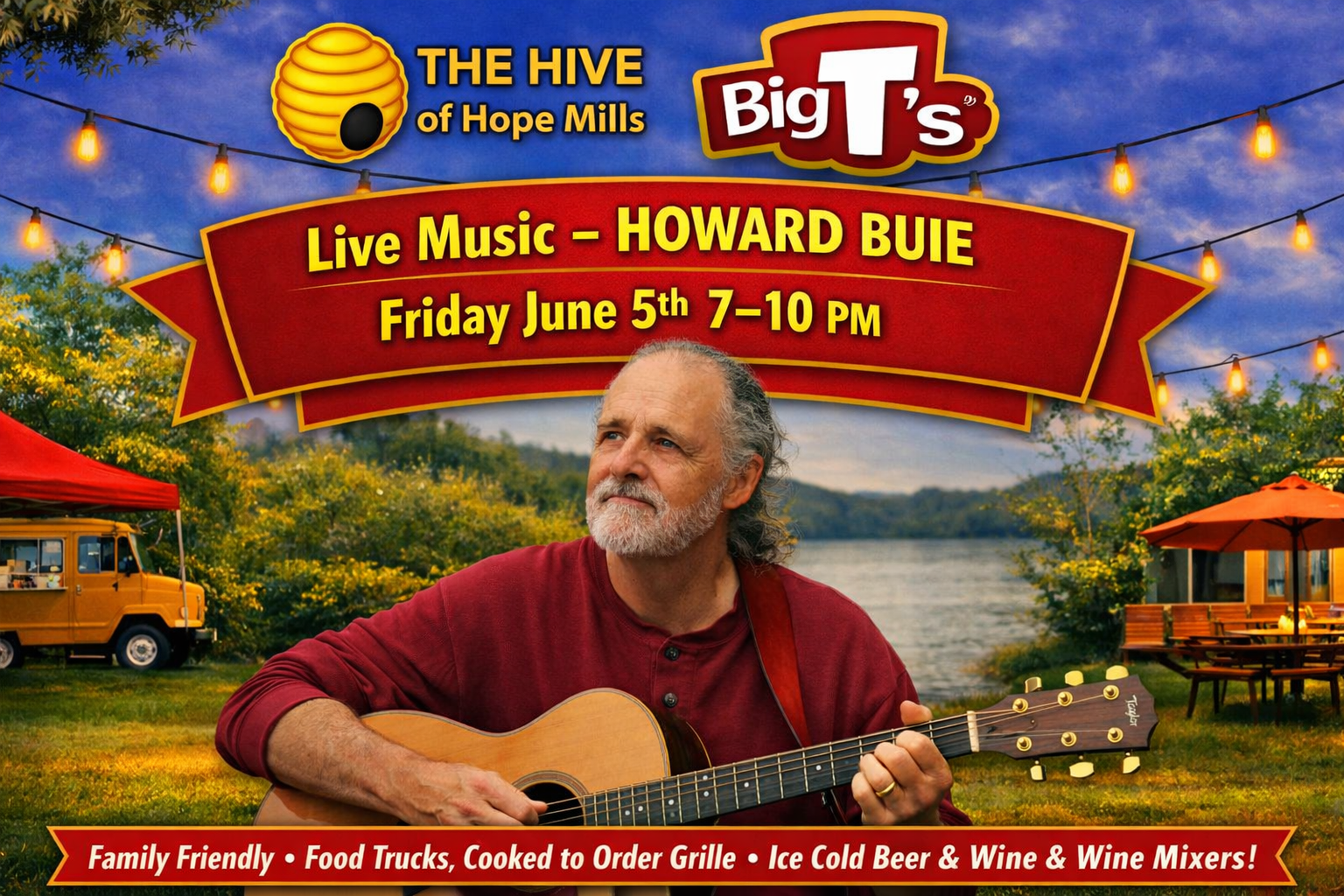 Howard Buie Performing Live