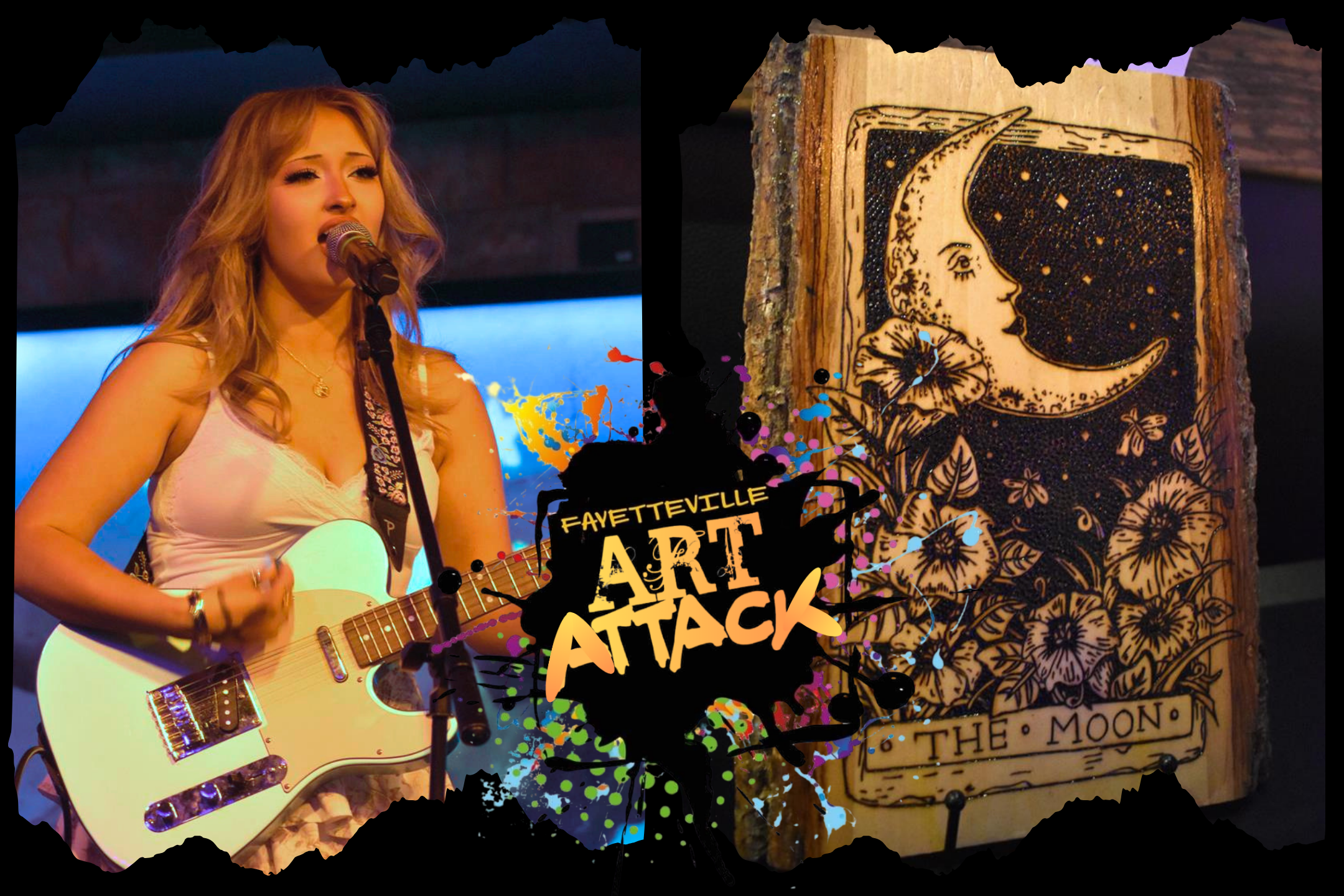 The Fayetteville Art Attack, Wednesday, July 15th!
