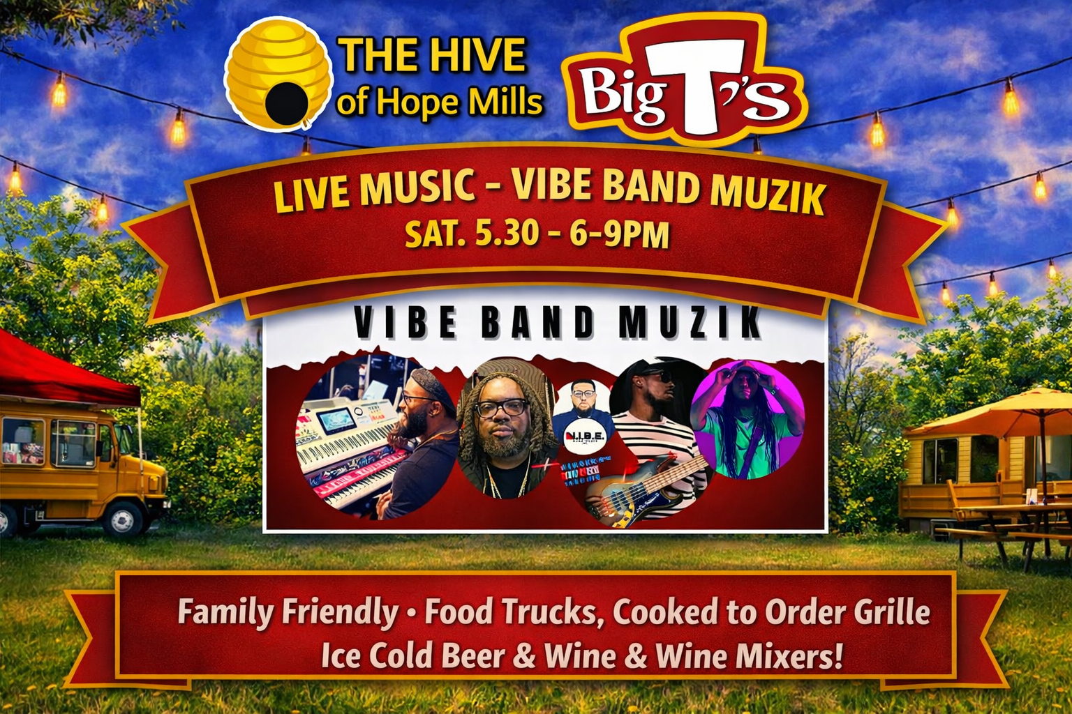 THE VIBE BAND - OUTDOOR MUSIC