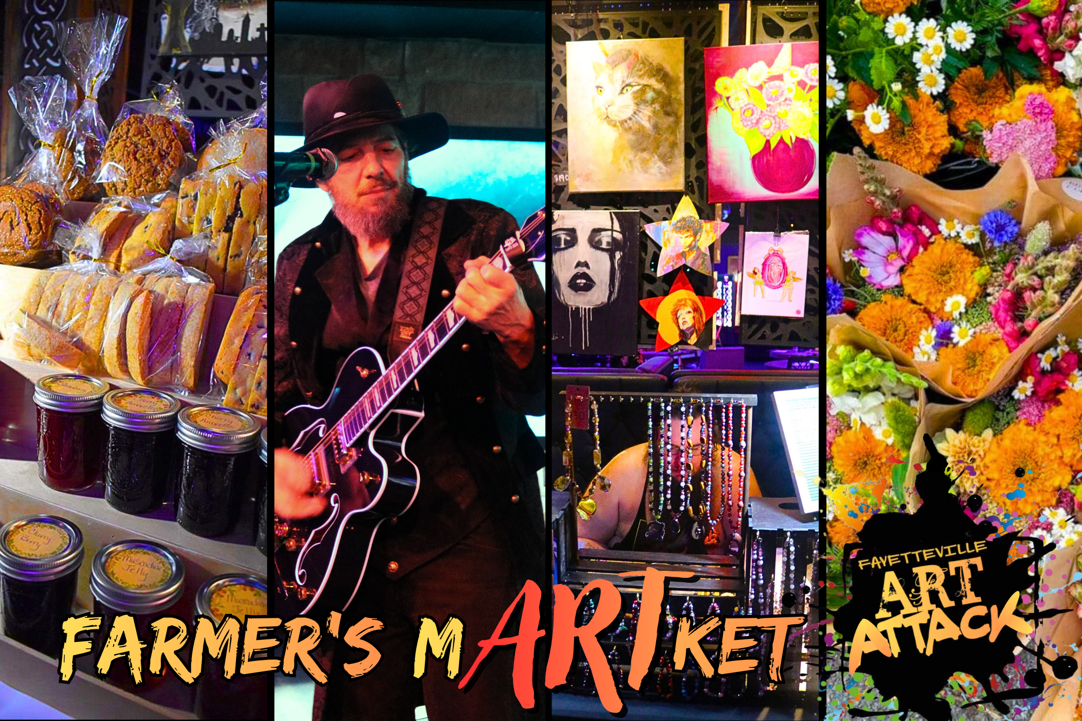 The Farmer's M-ART-ket Fayetteville Art Attack