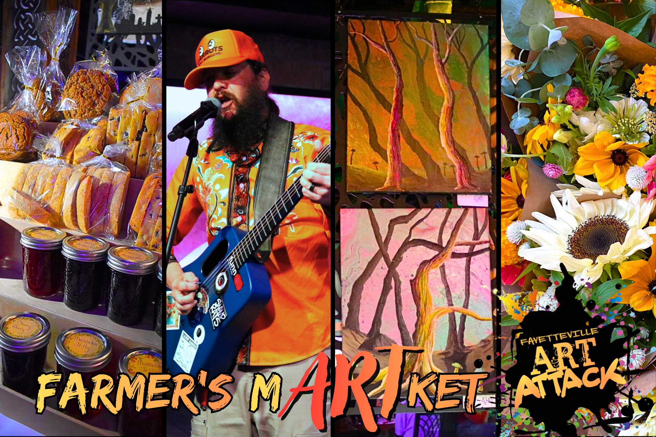 The Farmer's M-ART-ket Fayetteville Art Attack