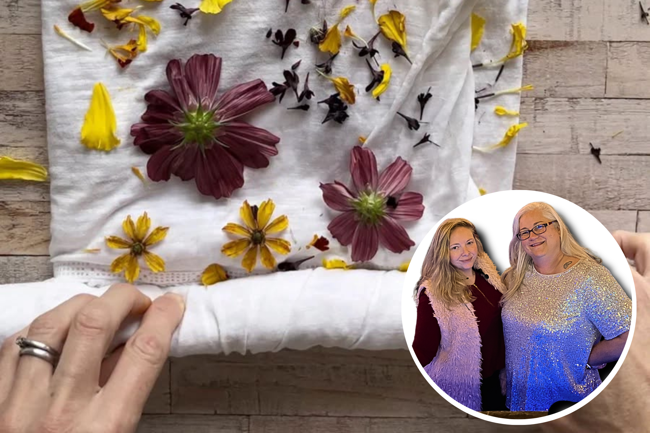 Botanical T-Shirt Dyeing Workshop with Johanna & Pepper