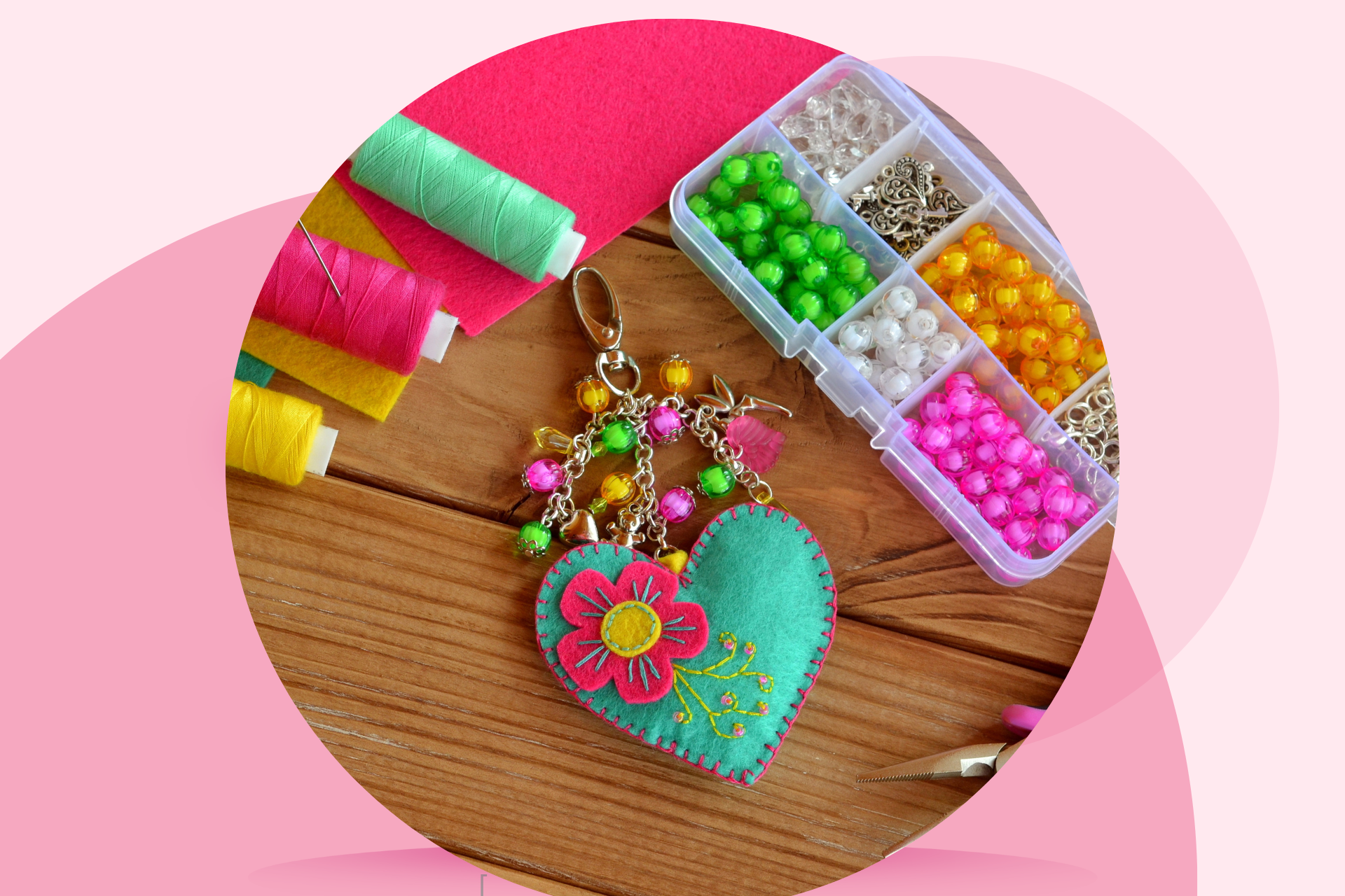 Cliffdale Crafts: Felt and Fabulous Keychains
