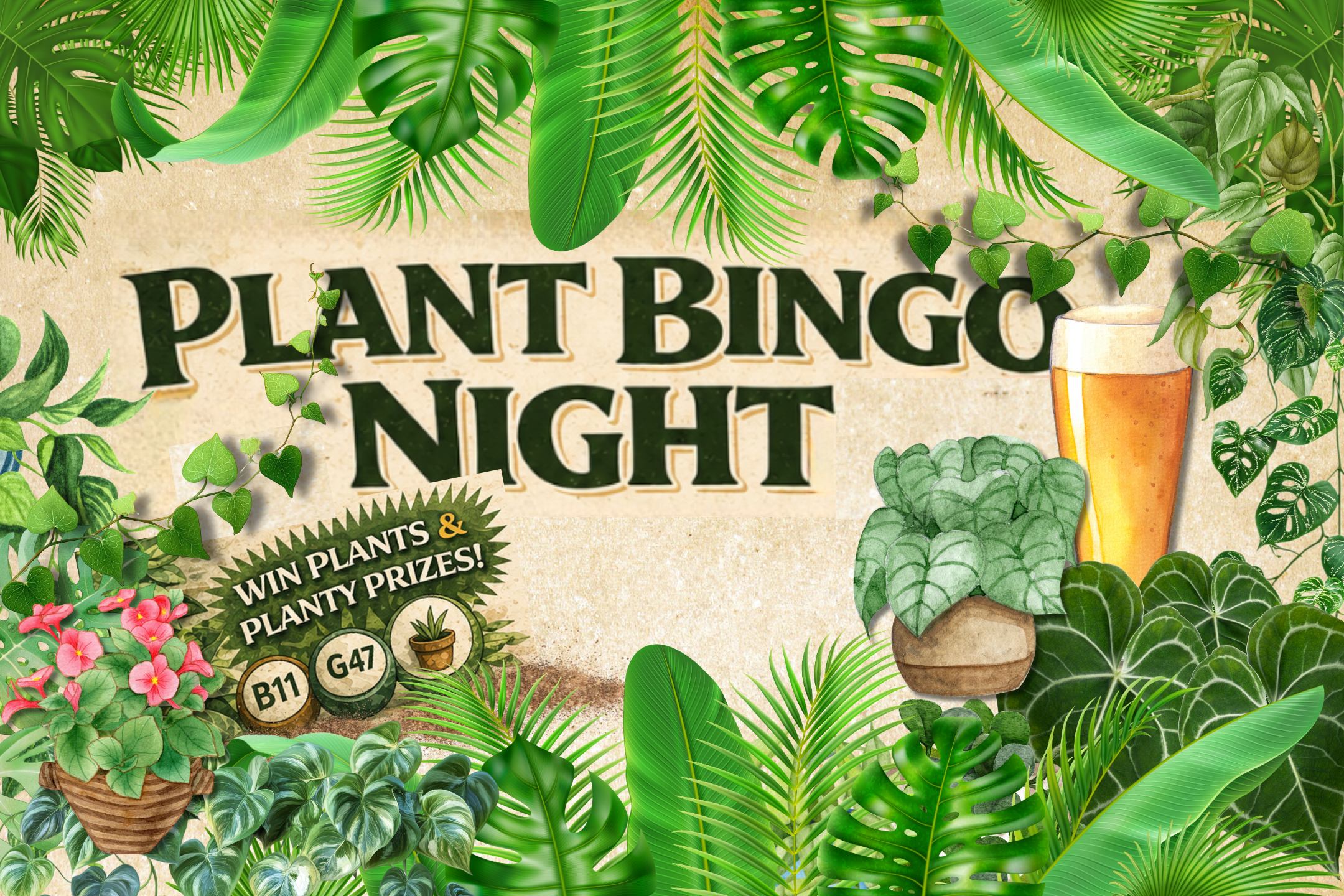 Plant Bingo Night presented