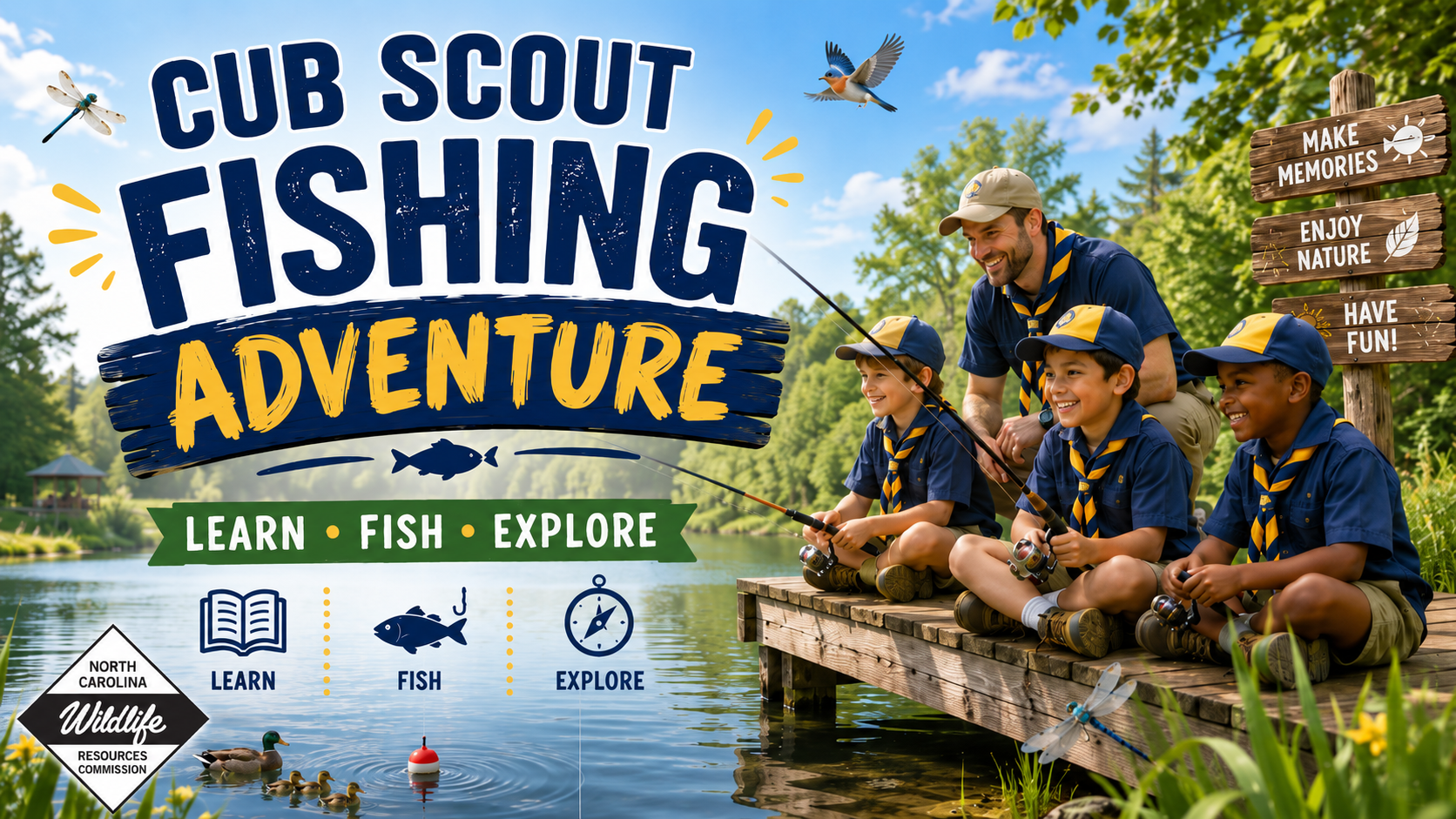 Cub Scout Fishing Adventure