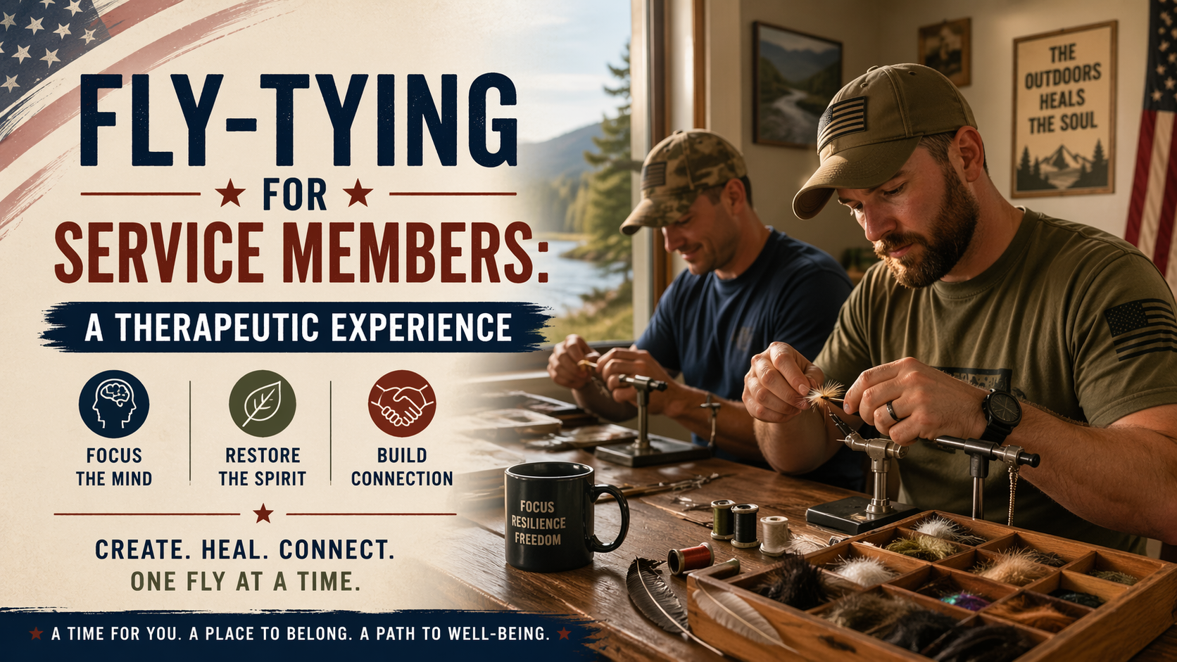 Fly-Tying for Service Members: A Therapeutic Experience