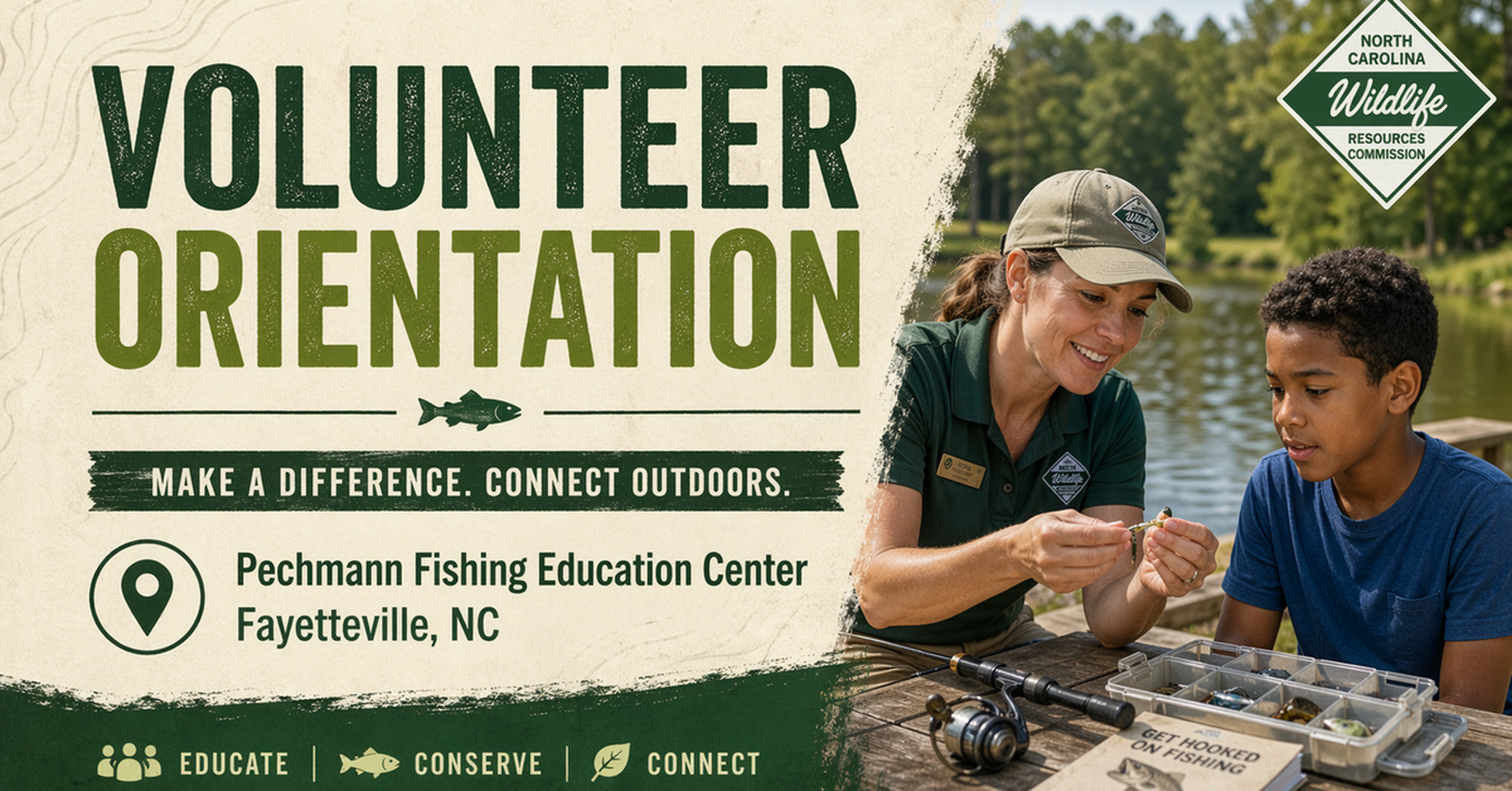 Volunteer Orientation/Basic Fishing Instructor Workshop
