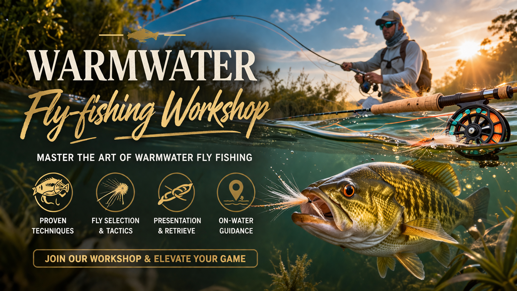 Warm Water Fly-fishing Workshop