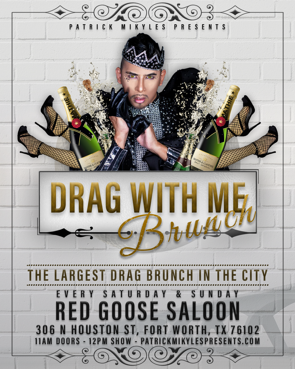 Patrick Mikyles Presents: Drag With Me! Brunch