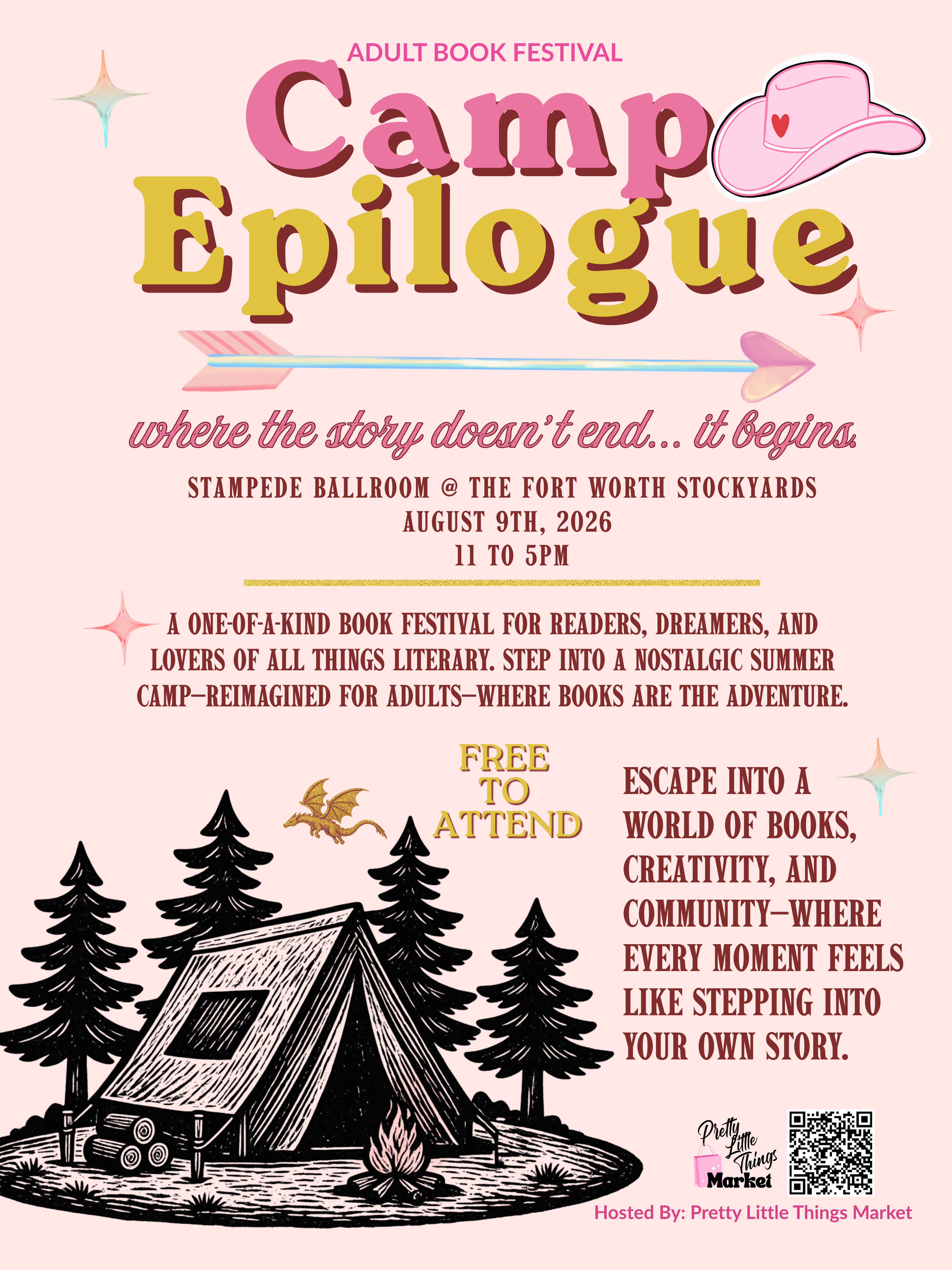 Camp Epilogue and Adult Book Fesitval