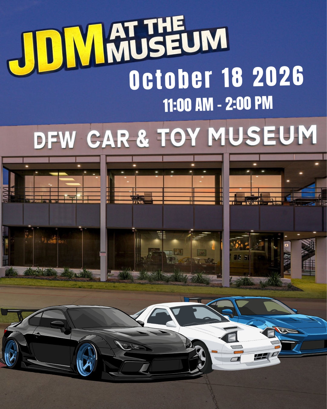 JDM at the Museum | Japanese Manufacturer appreciation and gathering