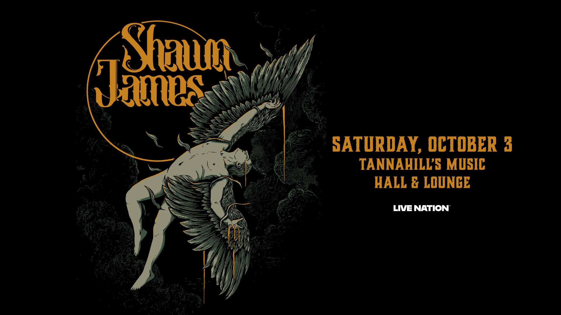 SHAWN JAMES "FLEW TOO CLOSE TO THE SUN TOUR"