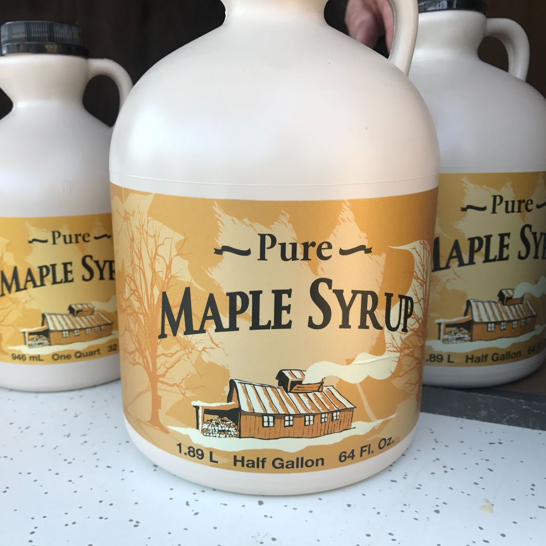 16 oz Maple Syrup Bottle with Flip Top