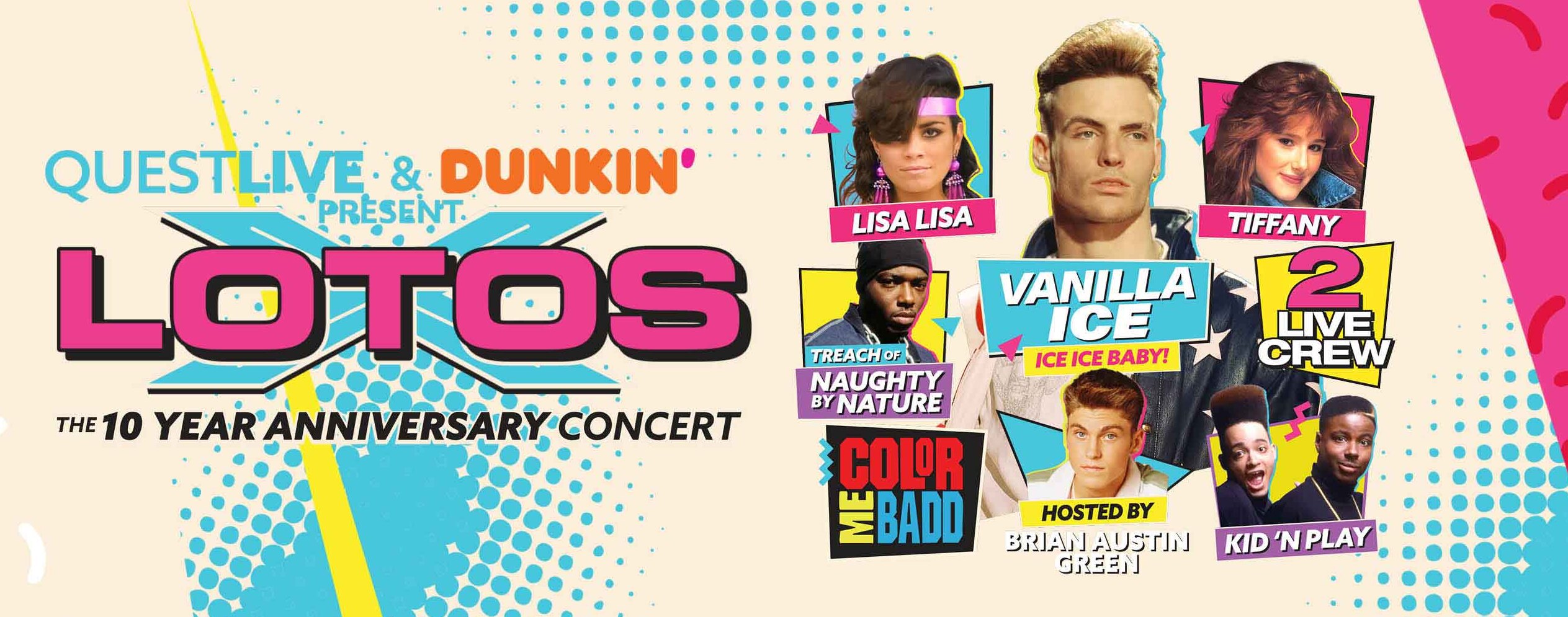 LOTOS X: 10 Year Anniversary Concert - Vanilla Ice, Lisa Lisa