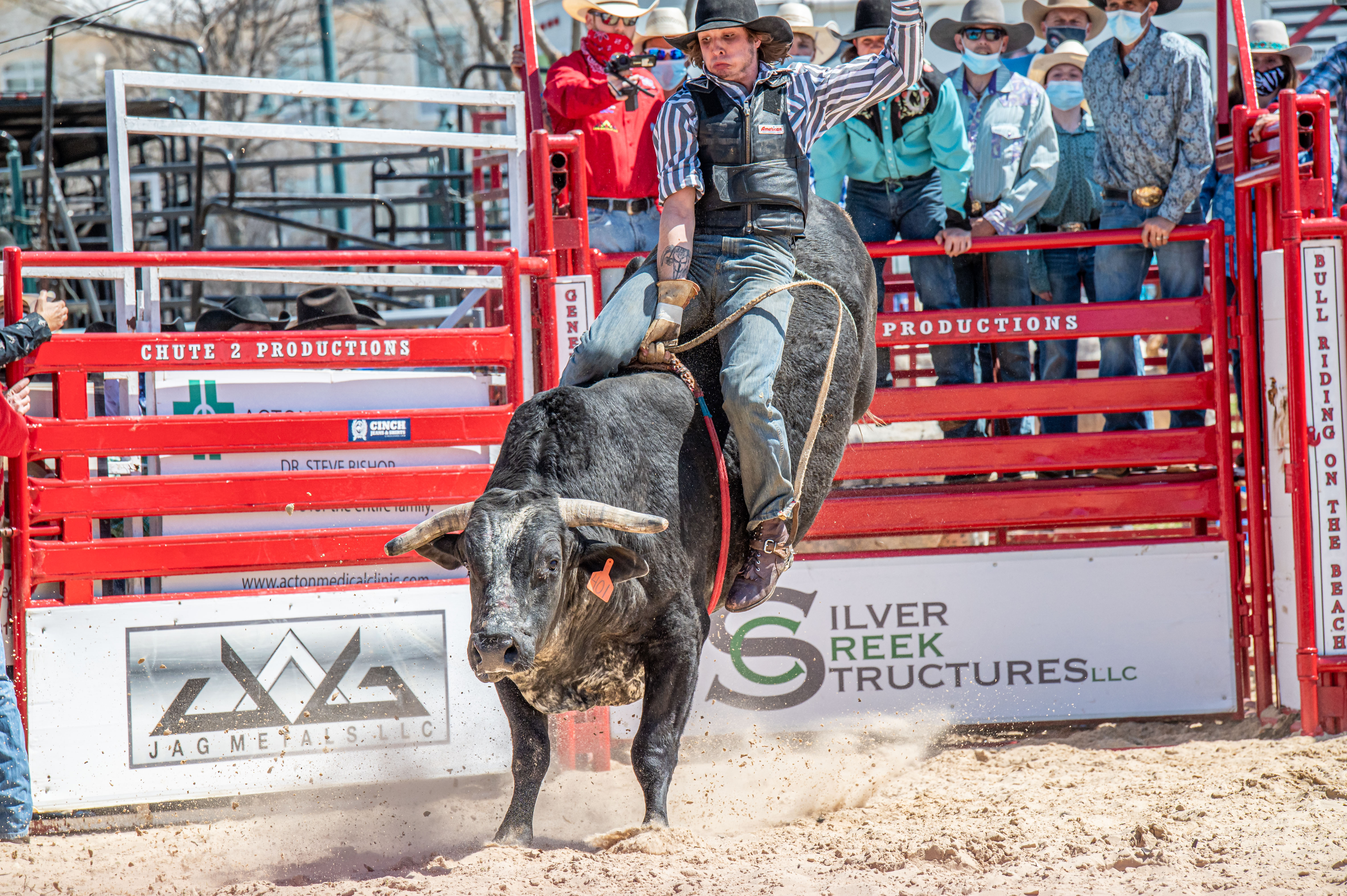 Bull Riding on the Beach