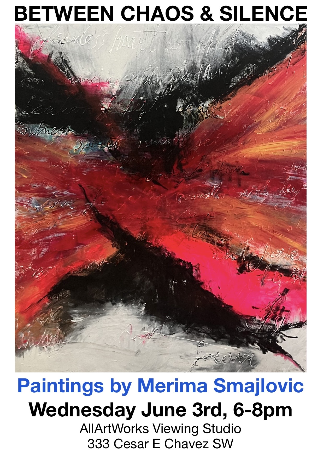 BETWEEN CHAOS & SILENCE : Work by Merima Smajlovic - Grand Rapids