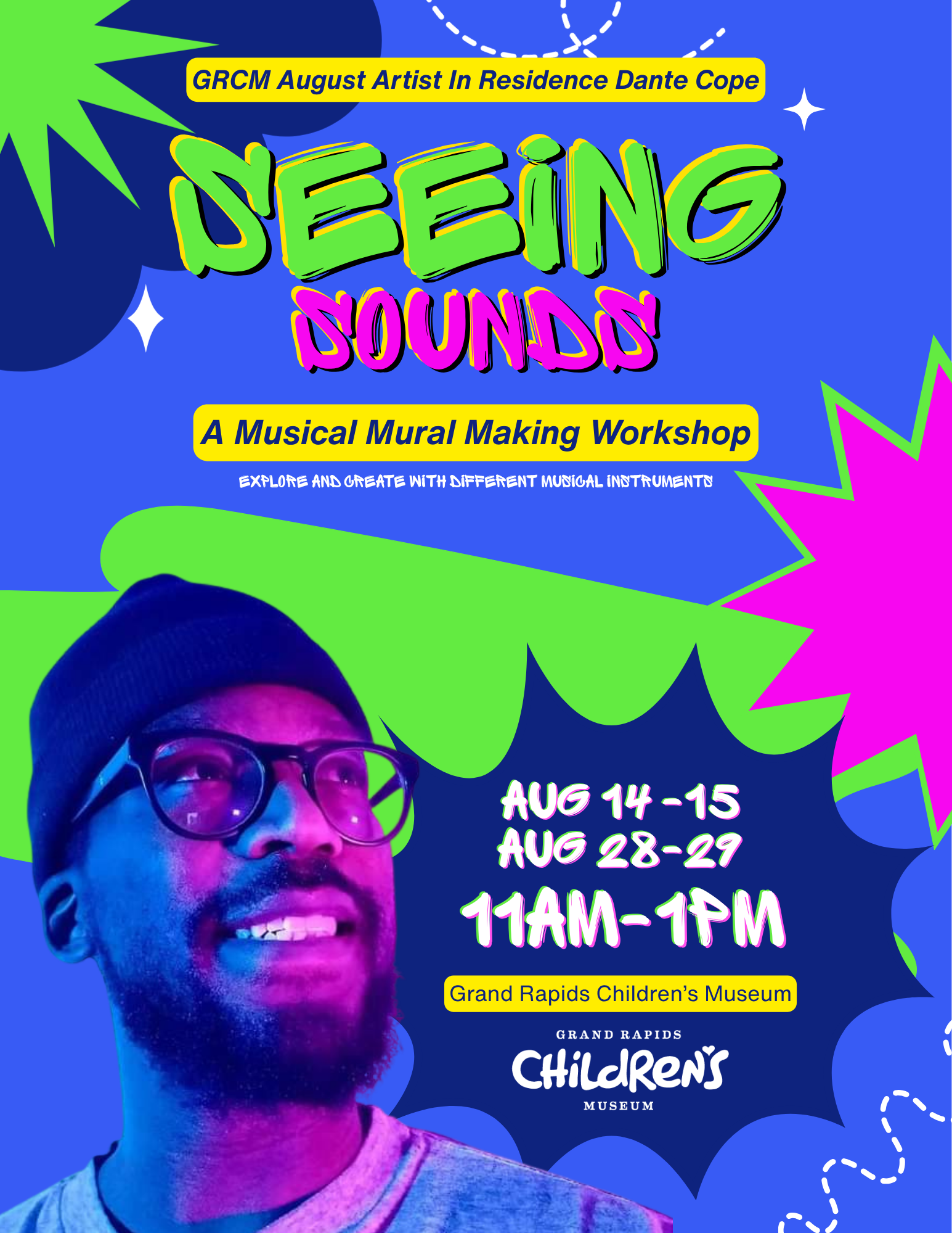 アート・デザイン・音楽 Planning and Community Action Artist in Residence Programming - Grand Rapids MI, 49503