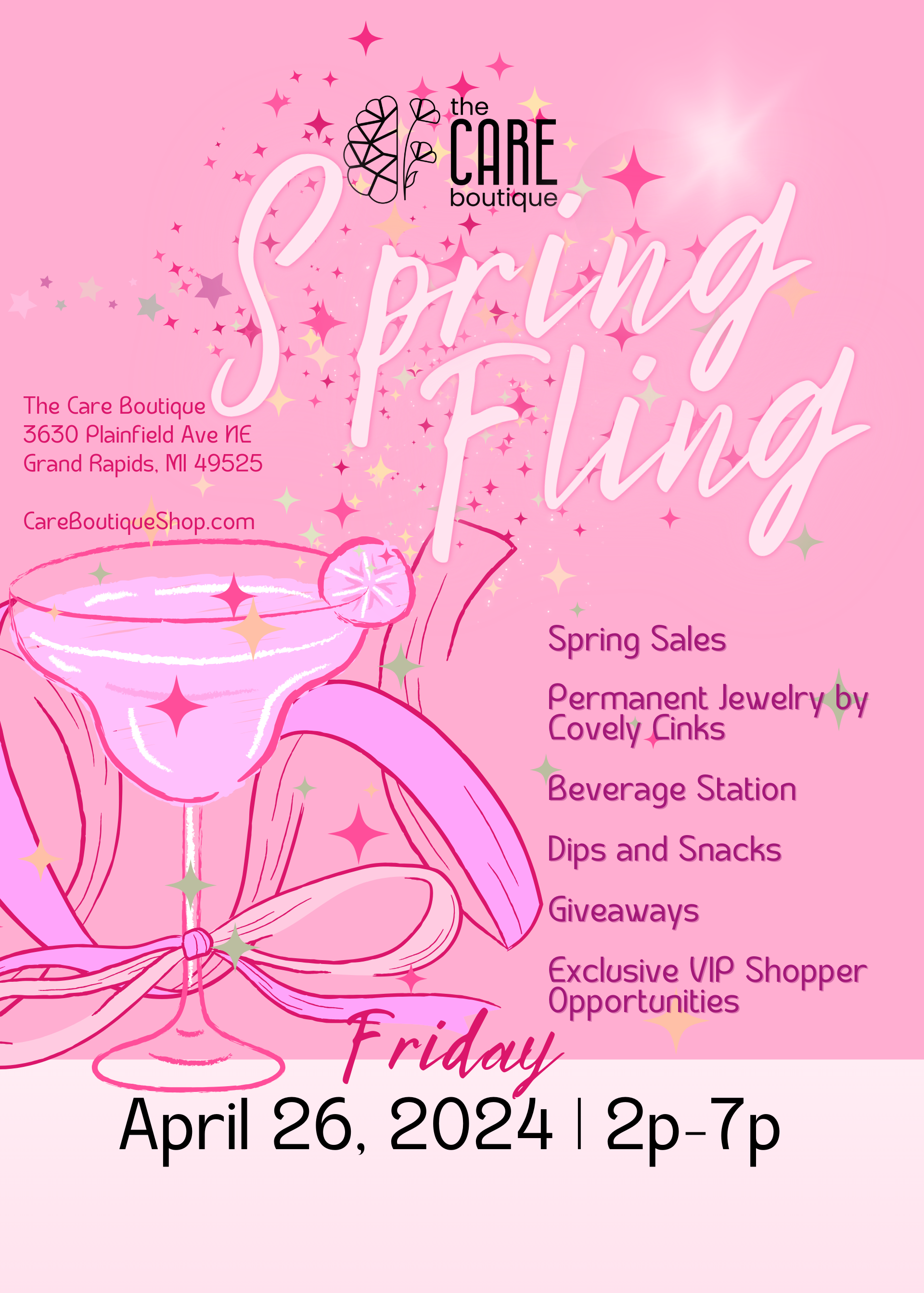 The Care Boutique Spring Fling Grand Rapids MI 49525