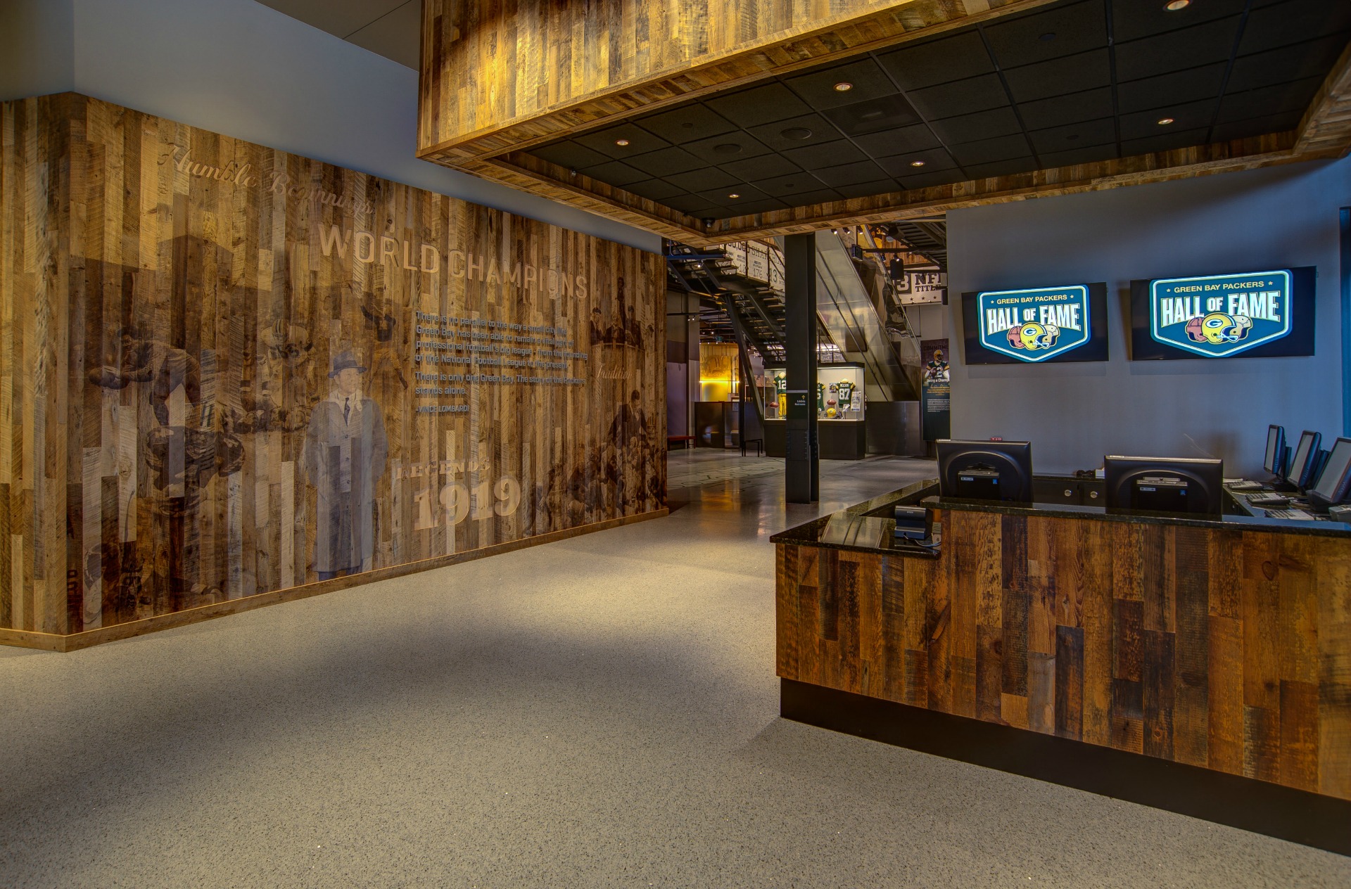 Hall of Fame Permanent Exhibits  Green Bay Packers Hall of Fame & Stadium  Tours