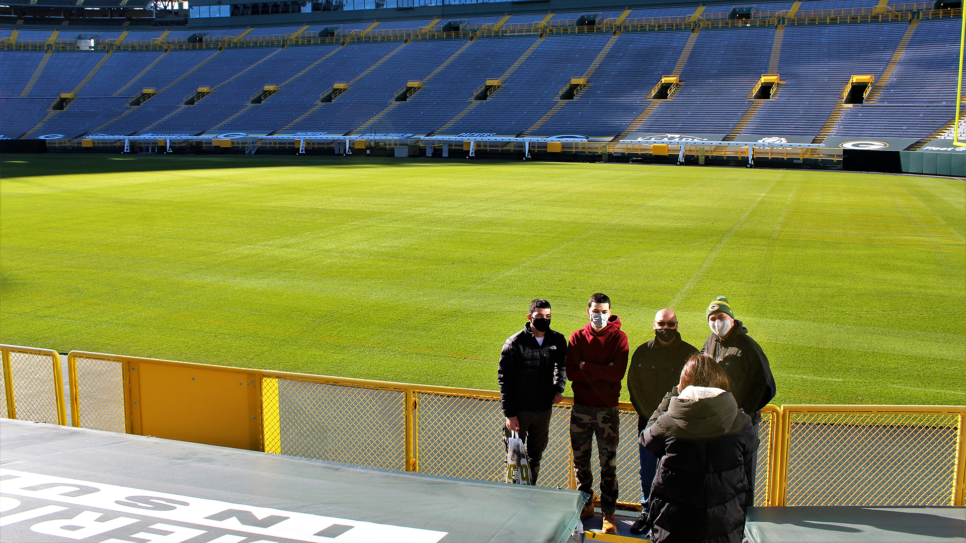 For Green Bay Packer fans and others, a tour of Lambeau Field