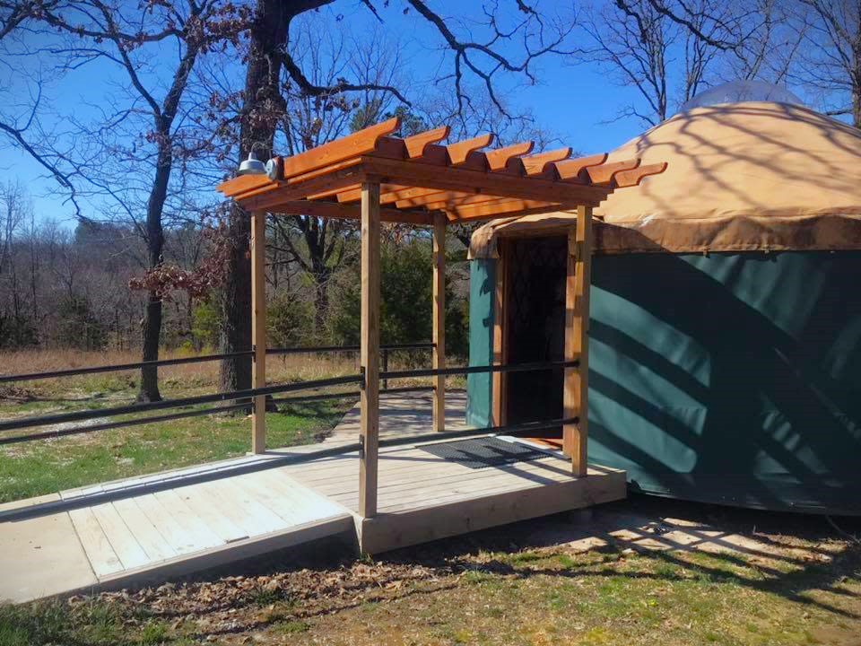 Natural falls shop state park yurts