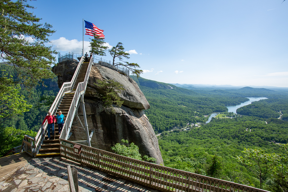 Chimney Rock at Chimney Rock State Park