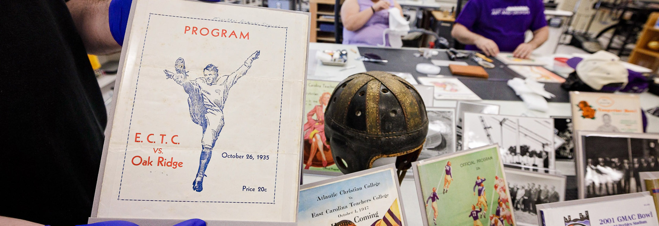 Exploring the History of ECU Football in Joyner Library, The East  Carolinian
