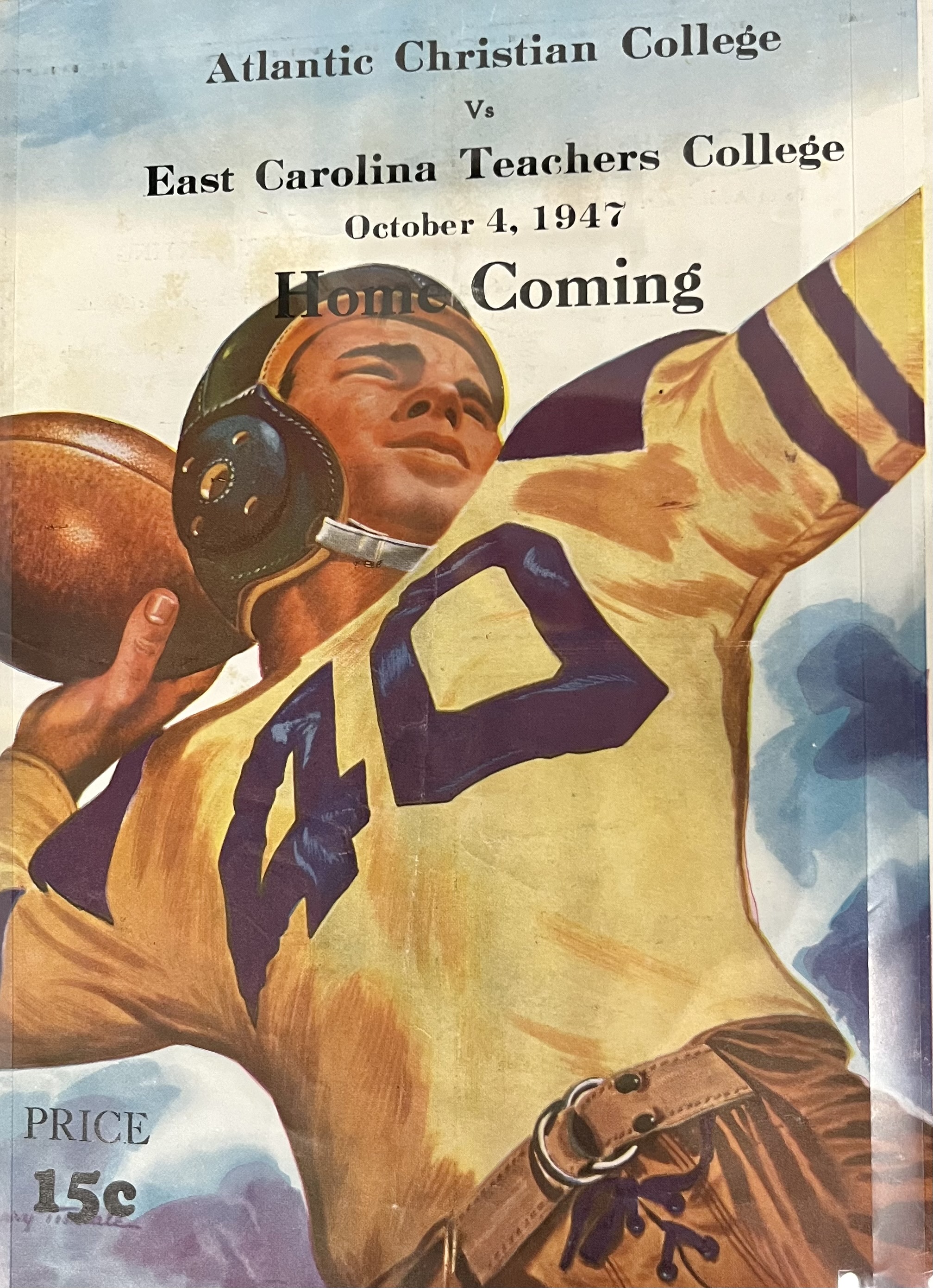 Exploring the History of ECU Football in Joyner Library, The East  Carolinian